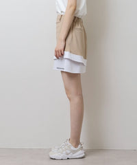 画像をギャラリービューアにロードします カラーブロックスカート　CGS25105SK
