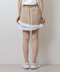 画像をギャラリービューアにロードします カラーブロックスカート　CGS25105SK
