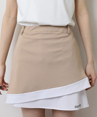 画像をギャラリービューアにロードします カラーブロックスカート　CGS25105SK
