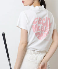 画像をギャラリービューアにロードします ハートモチーフモックネック	CGS25110TE
