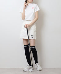 画像をギャラリービューアにロードします ハートモチーフモックネック	CGS25110TE
