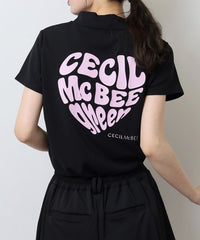 画像をギャラリービューアにロードします ハートモチーフモックネック	CGS25110TE
