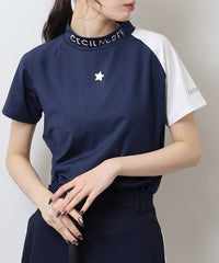 画像をギャラリービューアにロードします スターバイカラーラグランモックネック CGS25111TE
