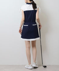 画像をギャラリービューアにロードします バイカラーワンピース	CGS25114OP
