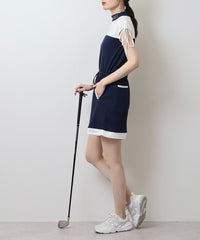 画像をギャラリービューアにロードします バイカラーワンピース	CGS25114OP
