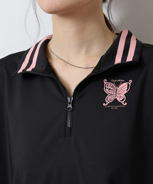 オトバナ クロレhalfzip sweat 2点セット　大人キッズ オトバナ クロレhalfzip sweat 2点セット 大人キッズ Half Zip