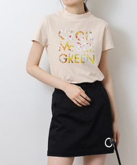 画像をギャラリービューアにロードします FLOWER LOGO　MOCK NECK
