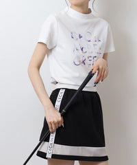 画像をギャラリービューアにロードします FLOWER LOGO　MOCK NECK
