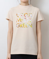 画像をギャラリービューアにロードします FLOWER LOGO　MOCK NECK
