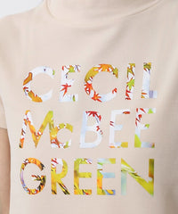 画像をギャラリービューアにロードします FLOWER LOGO　MOCK NECK
