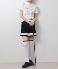 画像をギャラリービューアにロードします FLOWER LOGO　MOCK NECK
