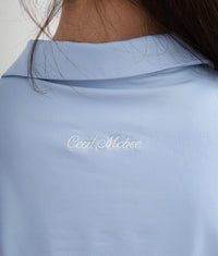 画像をギャラリービューアにロードします Sheer Skipper Blouse Polo
