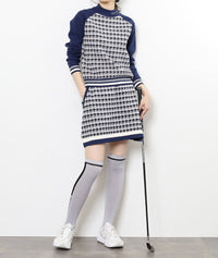 画像をギャラリービューアにロードします HOUND TOOTH　SKIRT
