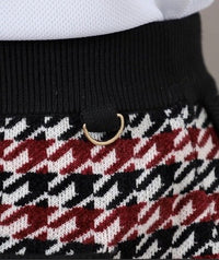 画像をギャラリービューアにロードします HOUND TOOTH　SKIRT
