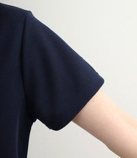 画像をギャラリービューアにロードします Checkered mock neck
