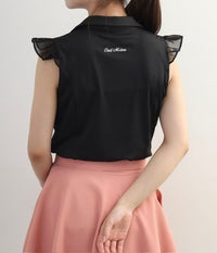 画像をギャラリービューアにロードします Sheer Skipper Blouse Polo
