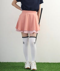 画像をギャラリービューアにロードします Two-Tier Flare Skirt
