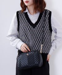 画像をギャラリービューアにロードします QUILT BAG ショルダー　CM121146
