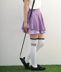 画像をギャラリービューアにロードします Two-Tier Flare Skirt
