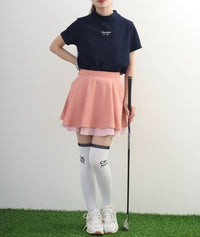 画像をギャラリービューアにロードします Two-Tier Flare Skirt
