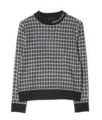 画像をギャラリービューアにロードします ツイードニットモックネック	CGF2418KN
