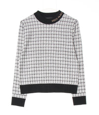 画像をギャラリービューアにロードします ツイードニットモックネック	CGF2418KN
