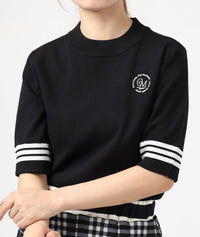 画像をギャラリービューアにロードします HARF SLEEVE MOCK KINIT  CGF26006KN
