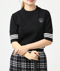 画像をギャラリービューアにロードします HARF SLEEVE MOCK KINIT  CGF26006KN
