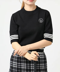 画像をギャラリービューアにロードします HARF SLEEVE MOCK KINIT  CGF26006KN
