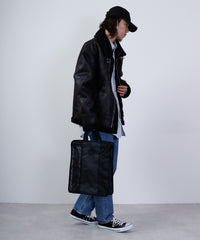 画像をギャラリービューアにロードします NIGHTHAWKS MESHY BAG  L MLU-01335
